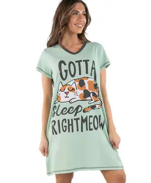 Gotta Sleep Right Meow Nightshirt