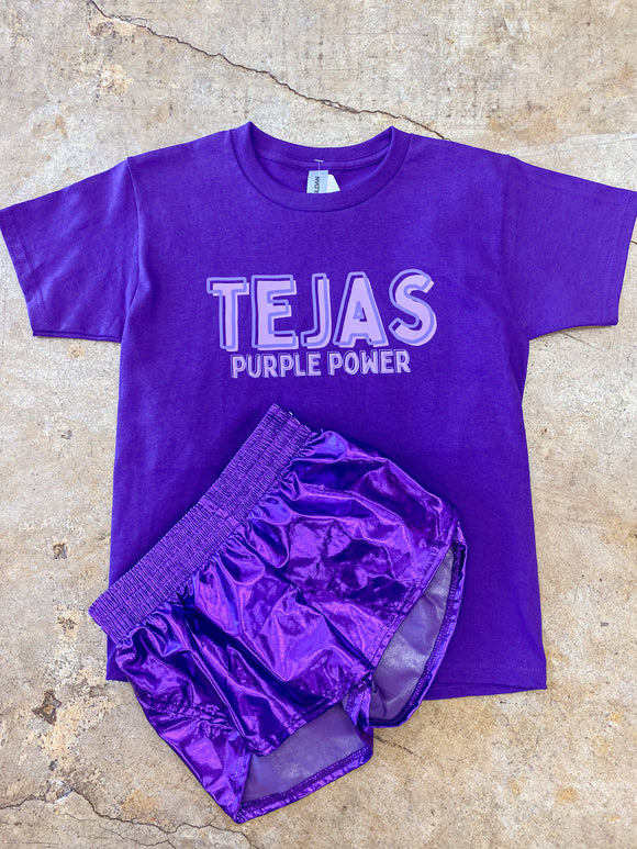 Tejas Purple Power T-Shirt