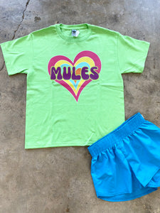 Mules Groovy Heart