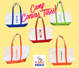 Canvas Tote Bags Embroidered