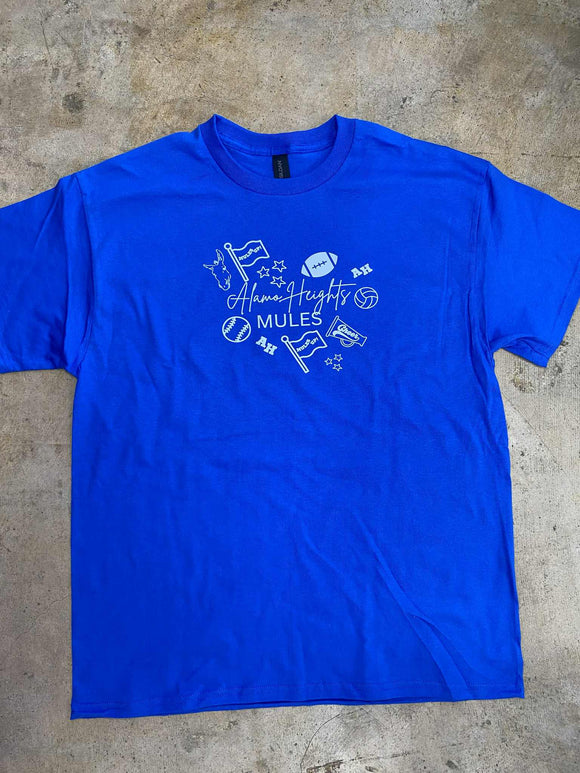 Alamo Heights Adult Tee