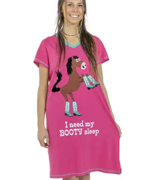I need my BOOTY sleep Nightshirt