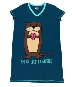 Otterly Exhausted Nightshirt