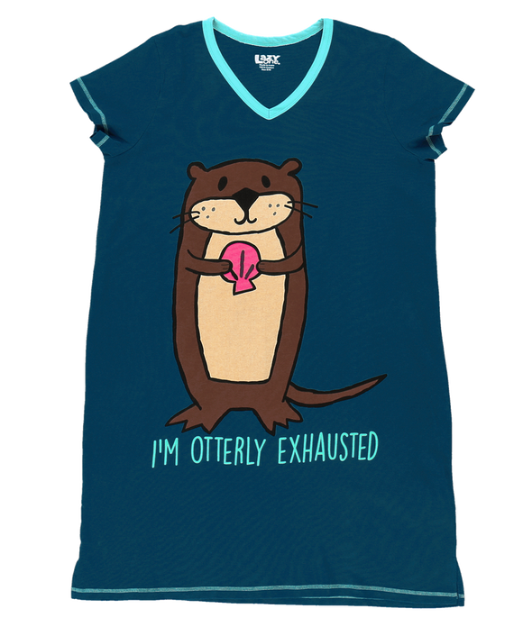 Otterly Exhausted Nightshirt